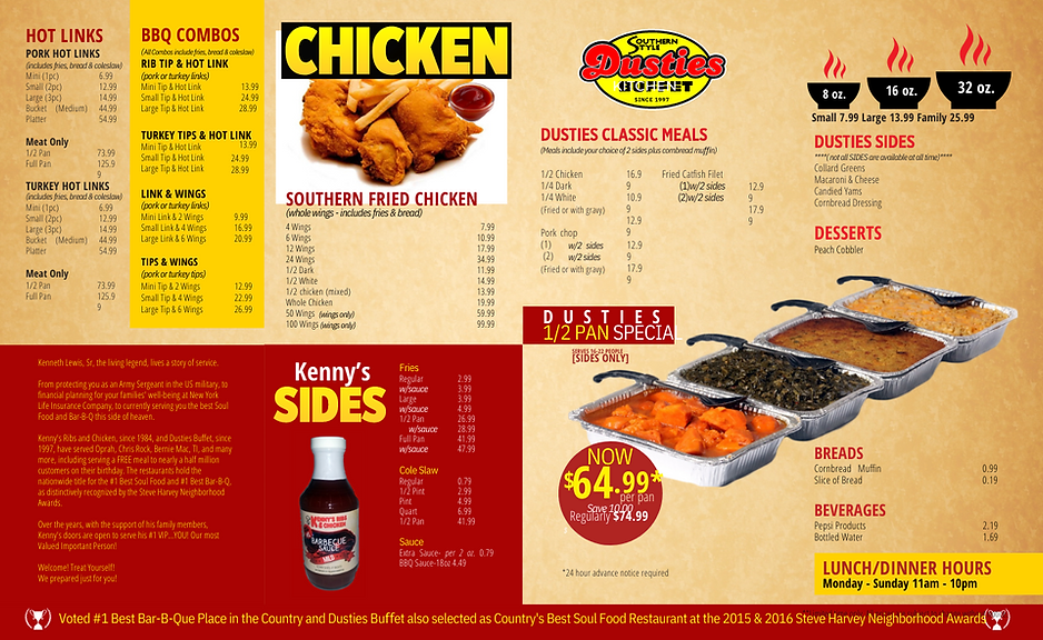 Ribs Near Me Kennys Ribs Matteson IL. Lansing IL.